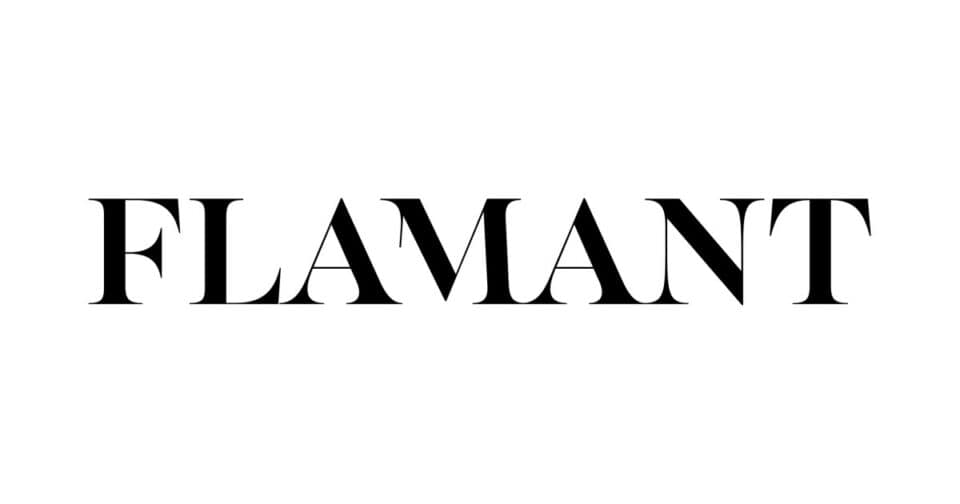 logo flamant behang