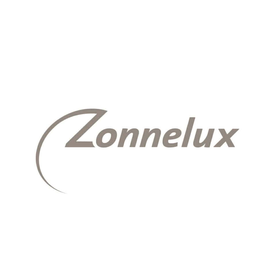 logo zonnelux raamdecoratie